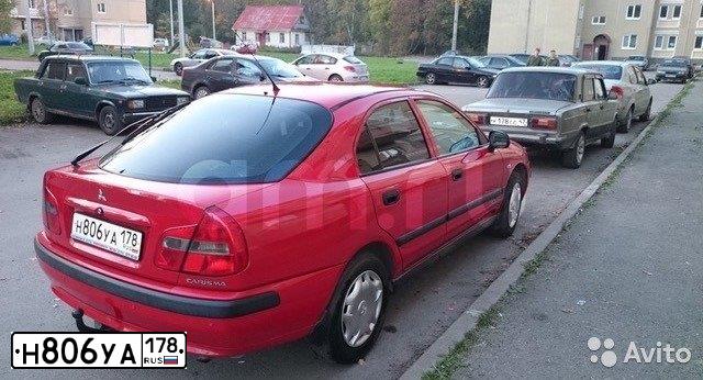 Фото автомобиля MITSUBISHI CARISMA, 2003 — госномер Х307УО193