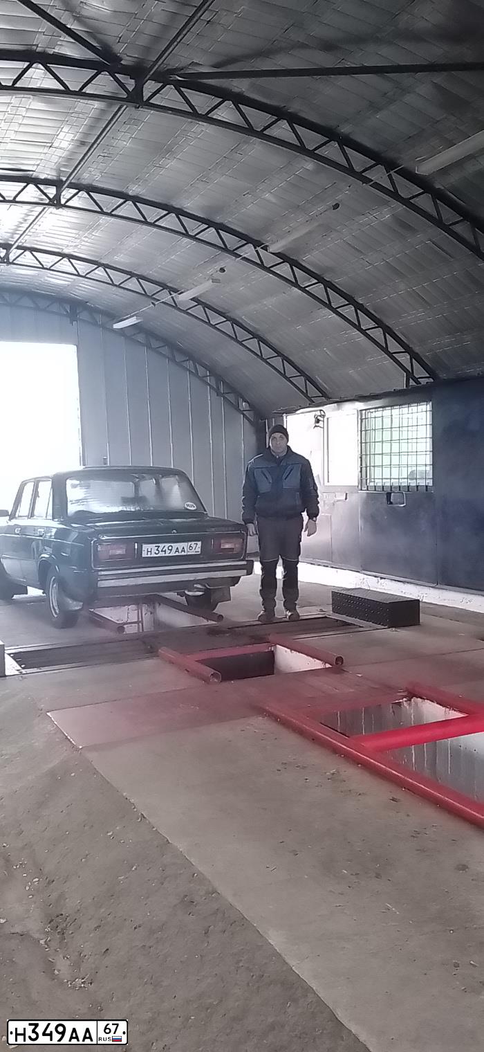 Фото автомобиля LADA 2106, 1998 — госномер Н349АА67. Цвет: ЗЕЛЕНЫЙ
