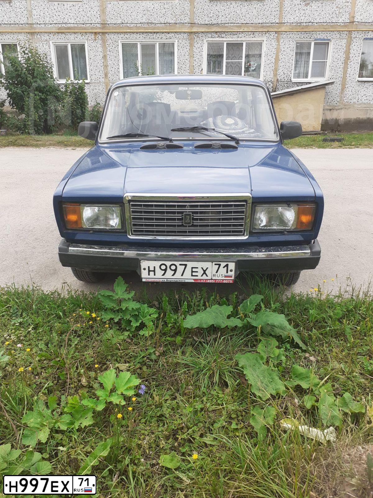 Фото автомобиля LADA 2107, 2008 — госномер Н308СХ790. Цвет: СИНЕ-ЗЕЛЕНЫЙ