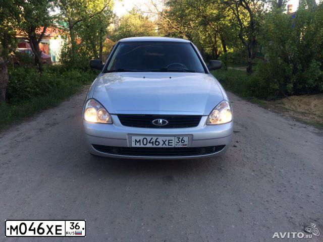 Фото автомобиля LADA 2170 PRIORA, 2009 — госномер Р394КУ136. Цвет: СЕРЕБРИСТЫЙ