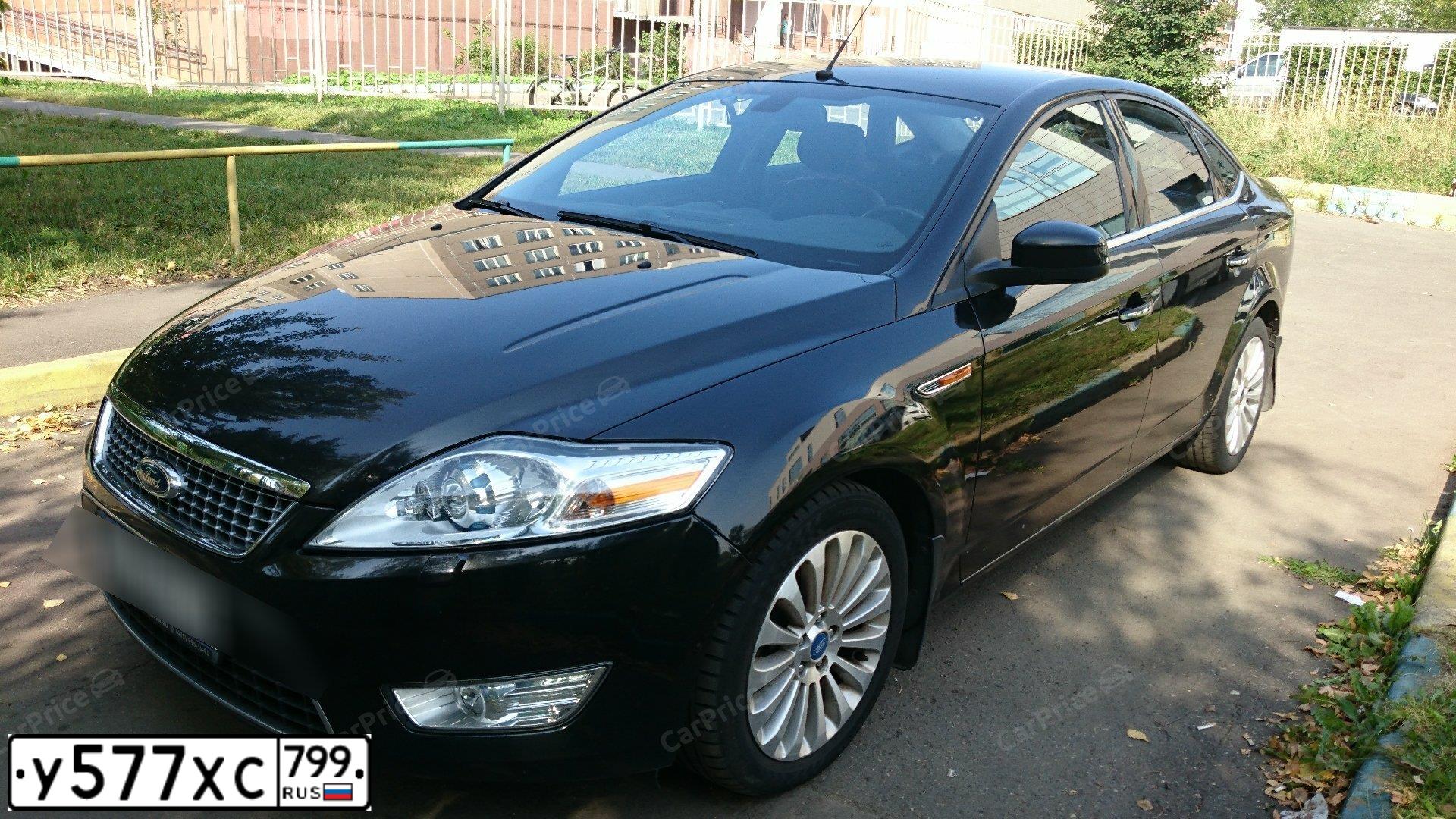 Фото автомобиля FORD MONDEO, 2008 — госномер Т630РВ790. Цвет: ЧЕРНЫЙ