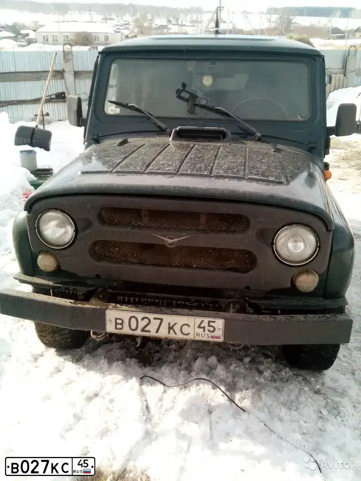 Фото автомобиля UAZ 3151 / HUNTER, 2005 — госномер О475ВН177. Цвет: ЗЕЛЕНЫЙ