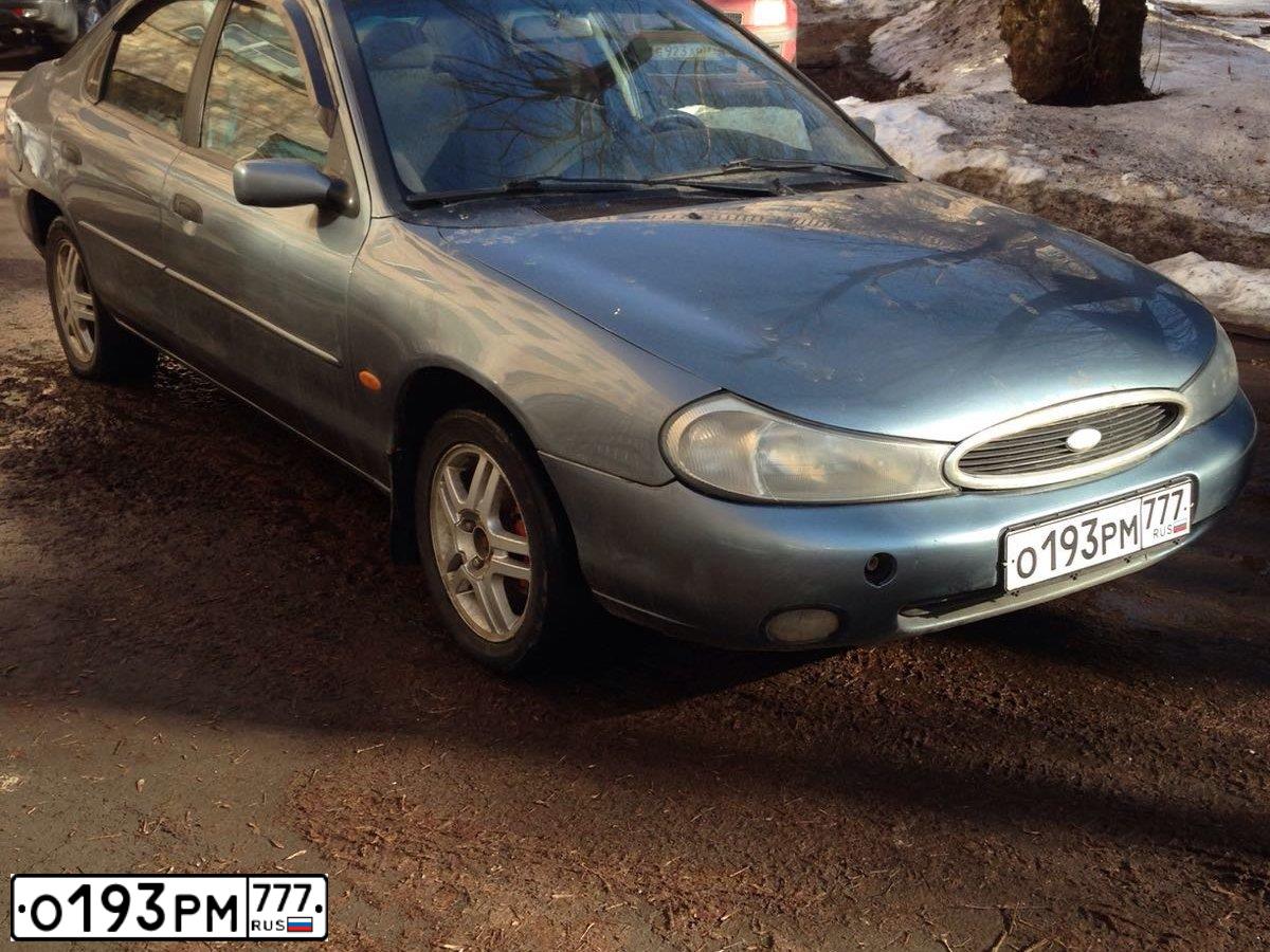 Фото автомобиля ФОРД МОНДЕО, 2000 — госномер Н675МС76. Цвет: СВЕТЛО-СЕРЫЙ