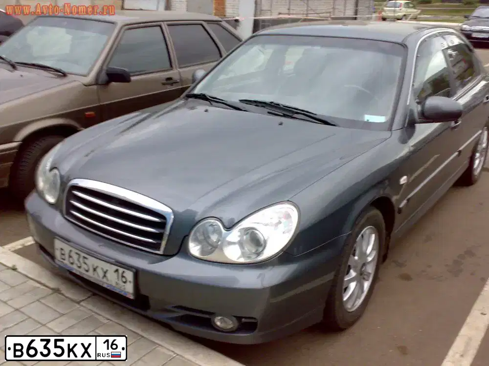 Фото автомобиля TAGAZ SONATA, 2005 — госномер Е460РК777. Цвет: СЕРЫЙ