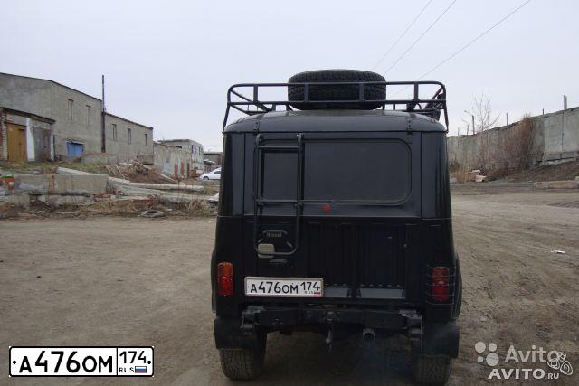 Фото автомобиля UAZ 3151 / HUNTER, 1999 — госномер А476ОМ174. Цвет: ЧЕРНЫЙ
