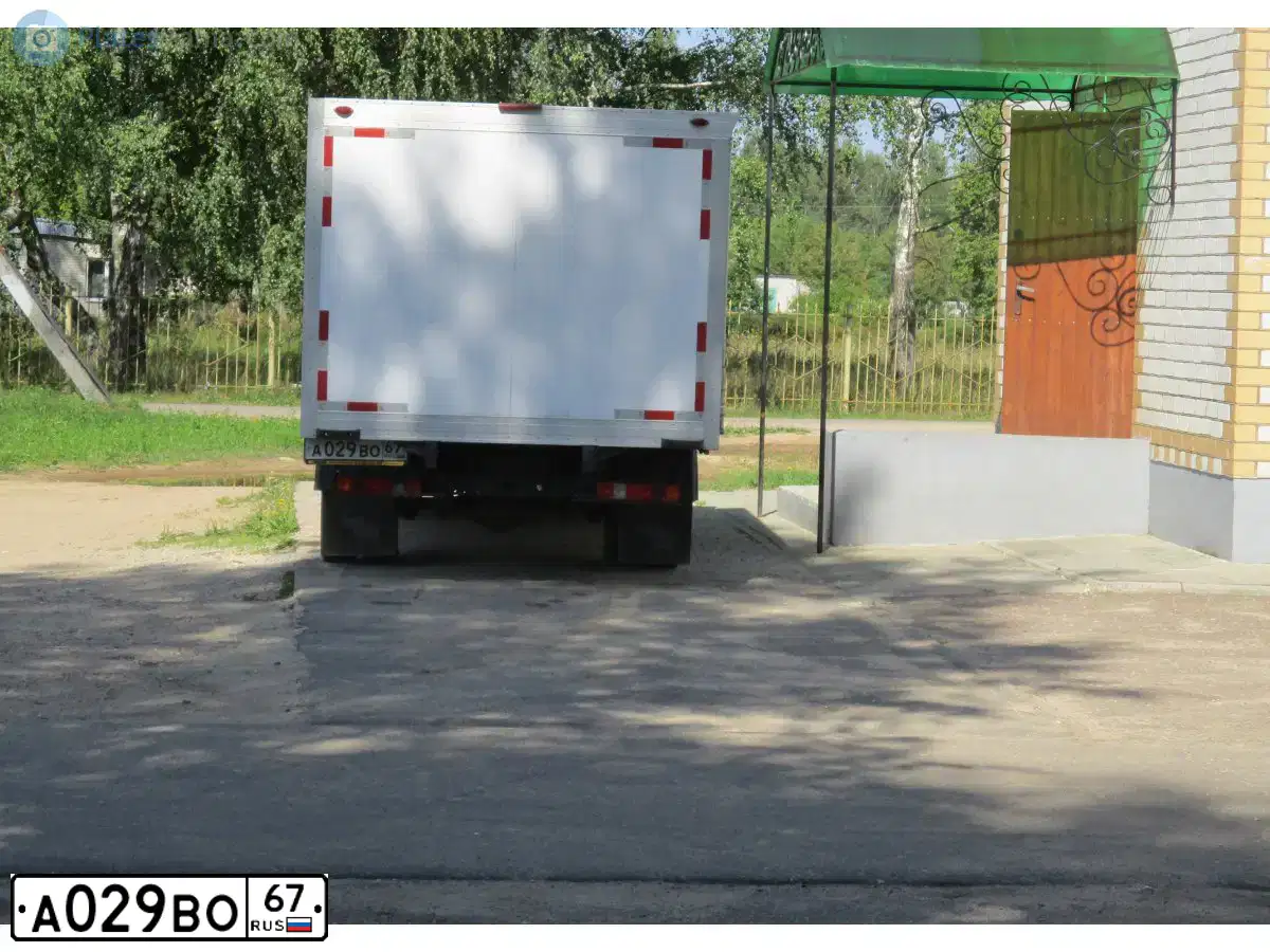 Фото автомобиля GAZ 3302 GAZEL, 2017 — госномер А029ВО67. Цвет: БЕЛЫЙ