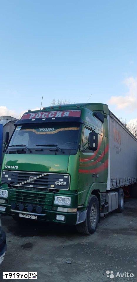 Фото автомобиля VOLVO SERIE FH /4X2/, 1995 — госномер А337НК172. Цвет: ЗЕЛЕНЫЙ