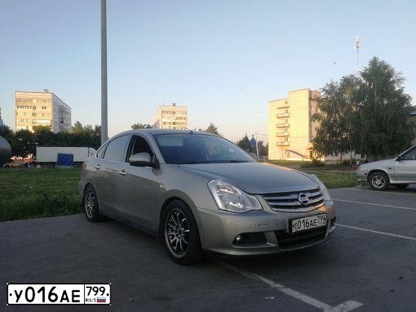 Фото автомобиля MITSUBISHI LANCER, 2010 — госномер У016АЕ799. Цвет: синий