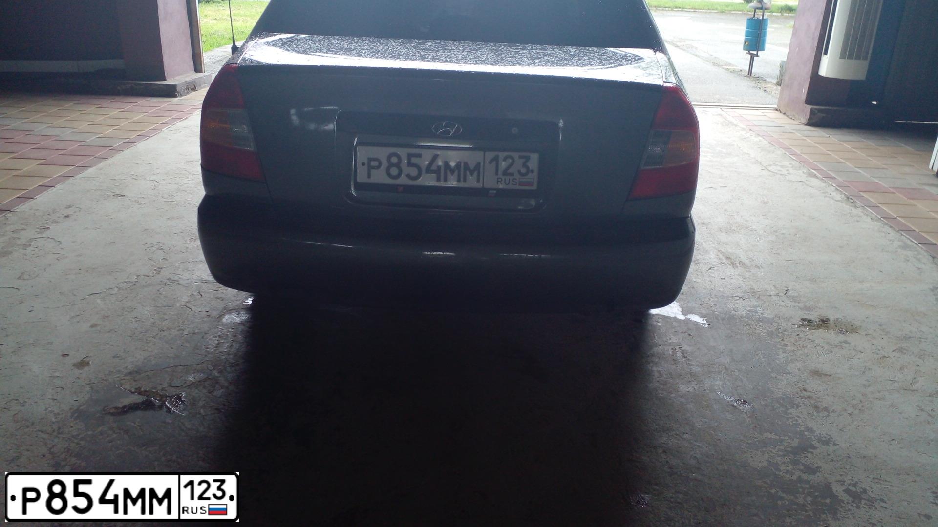 Фото автомобиля TAGAZ Z ACCENT, 2005 — госномер Н774ТН97. Цвет: СЕРЫЙ