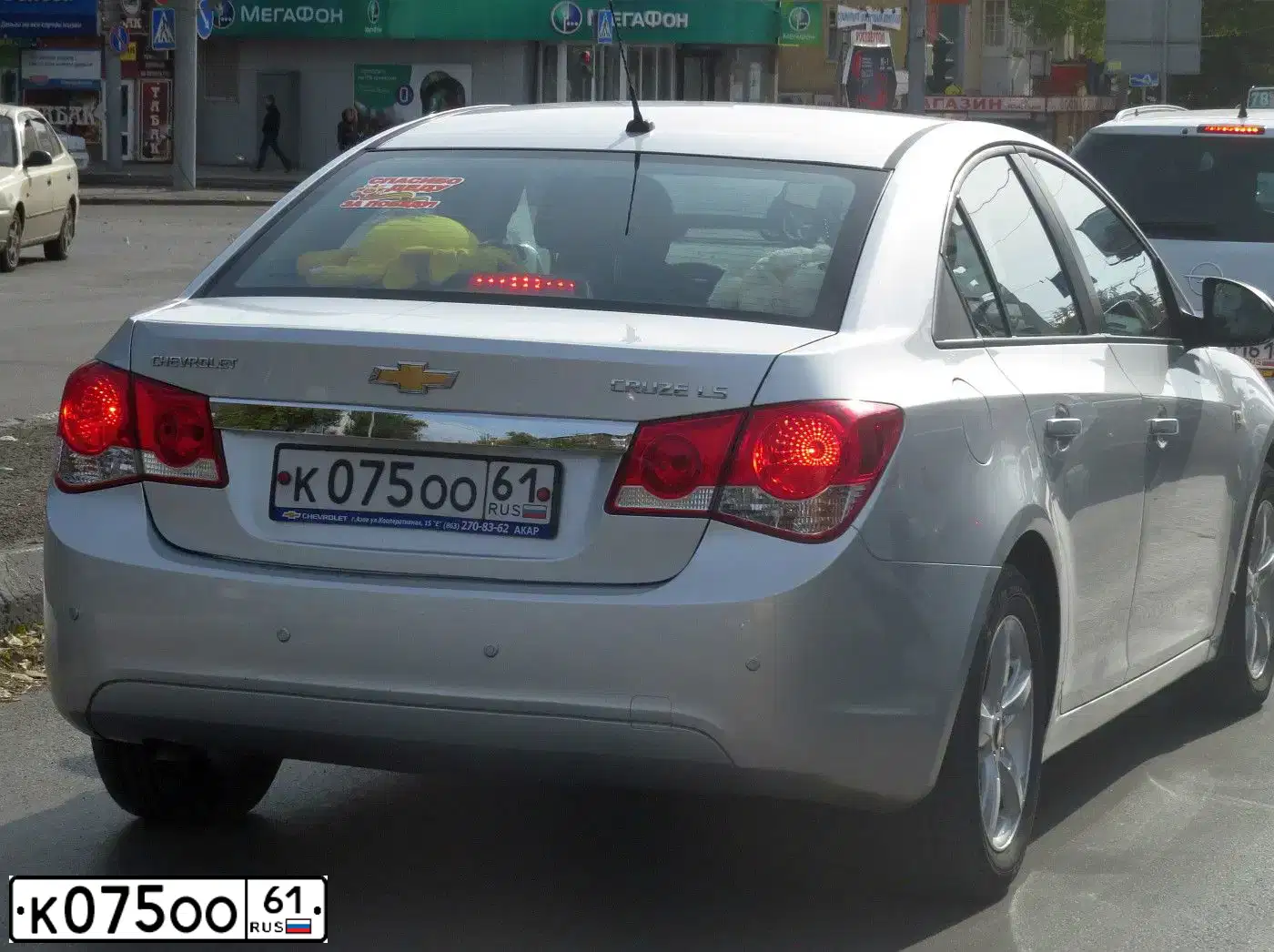 Фото автомобиля TAGAZ ACCENT, 2007 — госномер М666РВ161. Цвет: ЧЕРНЫЙ