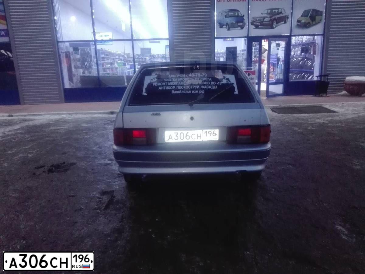 Фото автомобиля LADA 2114 SAMARA, 2004 — госномер А306СН196. Цвет: серебристый