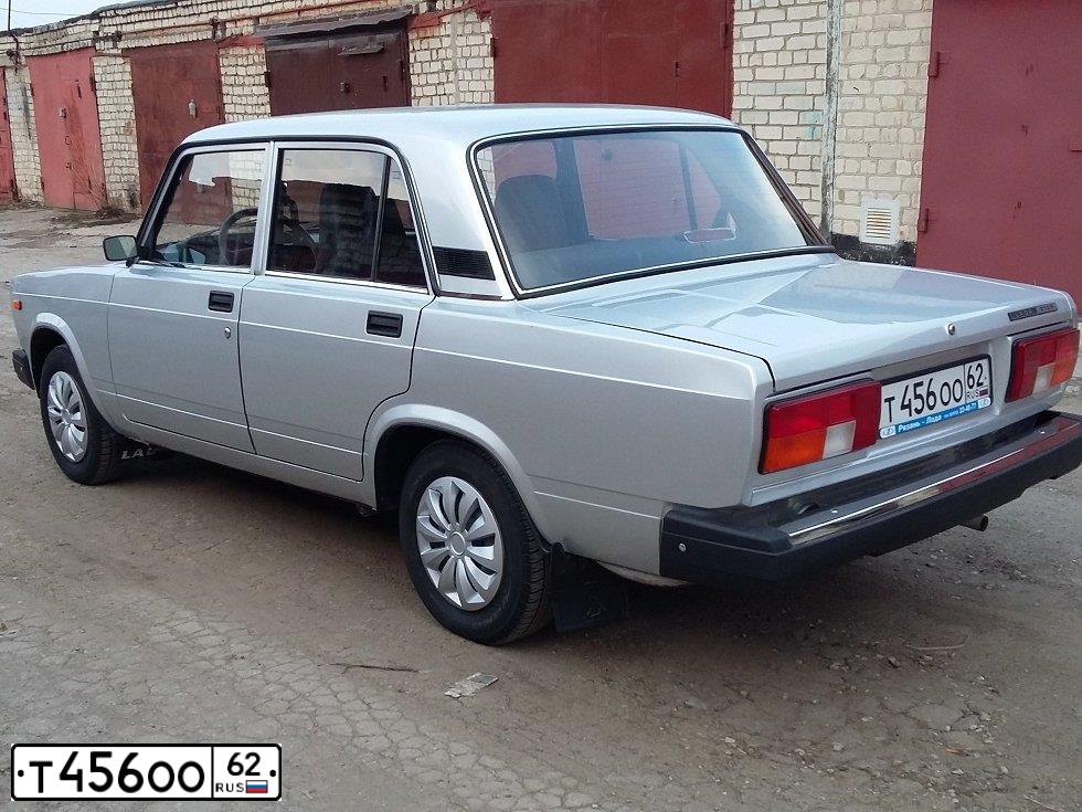 Фото автомобиля LADA 2105, 2010 — госномер С503ТС62. Цвет: Светло-Серебристый металлик