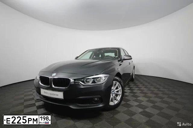 Фото автомобиля BMW SERIE 3, 2016 — госномер О115ТР154. Цвет: ЧЕРНЫЙ