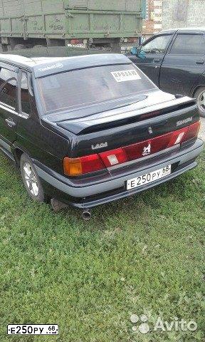 Фото автомобиля LADA 2115, 2005 — госномер С726ВМ68. Цвет: ГРАФИТОВЫЙ МЕТАЛЛИК