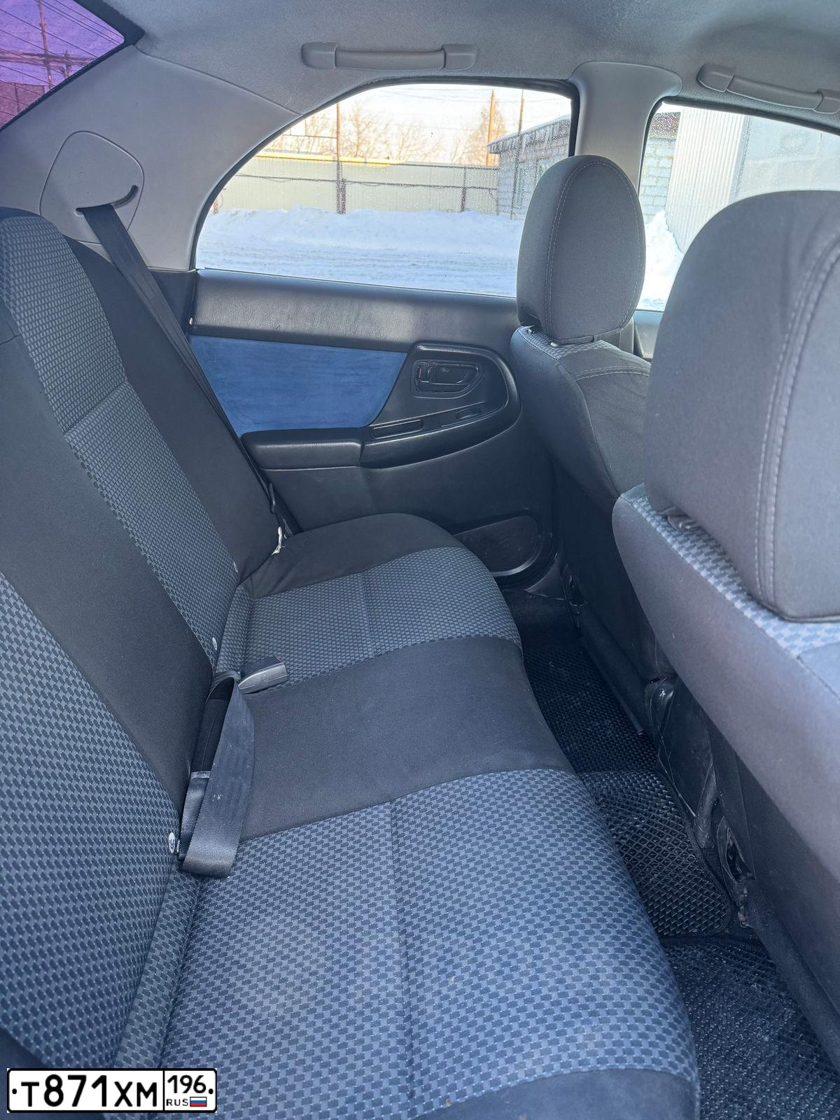 Фото автомобиля SUBARU IMPREZA, 2005 — госномер М444АА774. Цвет: Синий