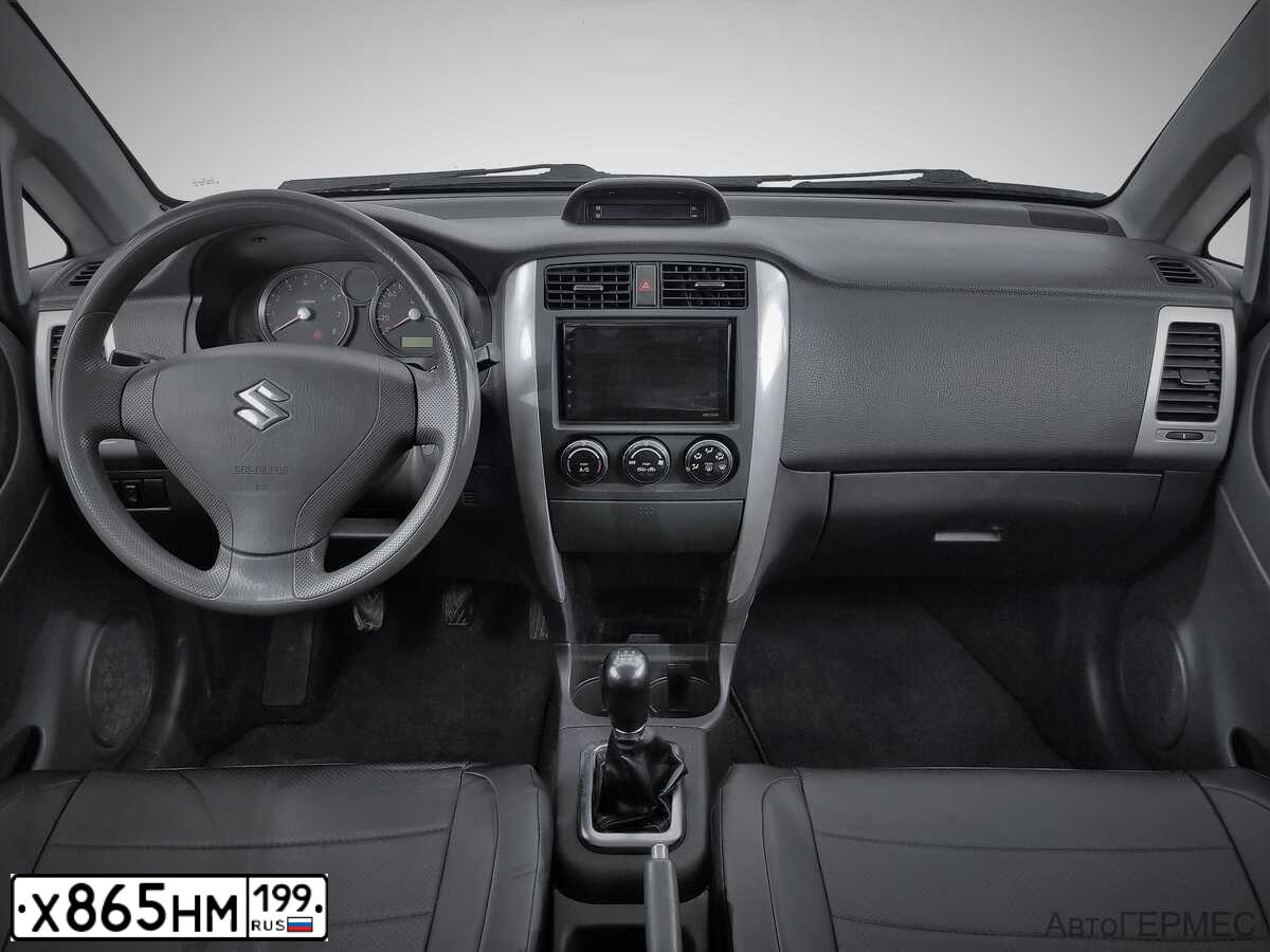 Фото автомобиля SUZUKI LIANA, 2005 — госномер Х865НМ199. Цвет: синий