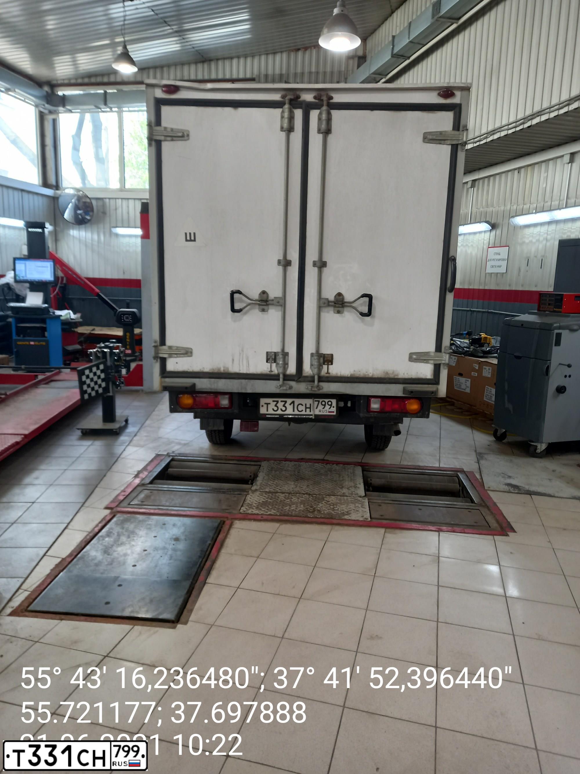 Фото автомобиля HYUNDAI PORTER, 2007 — госномер В817АУ550. Цвет: синий