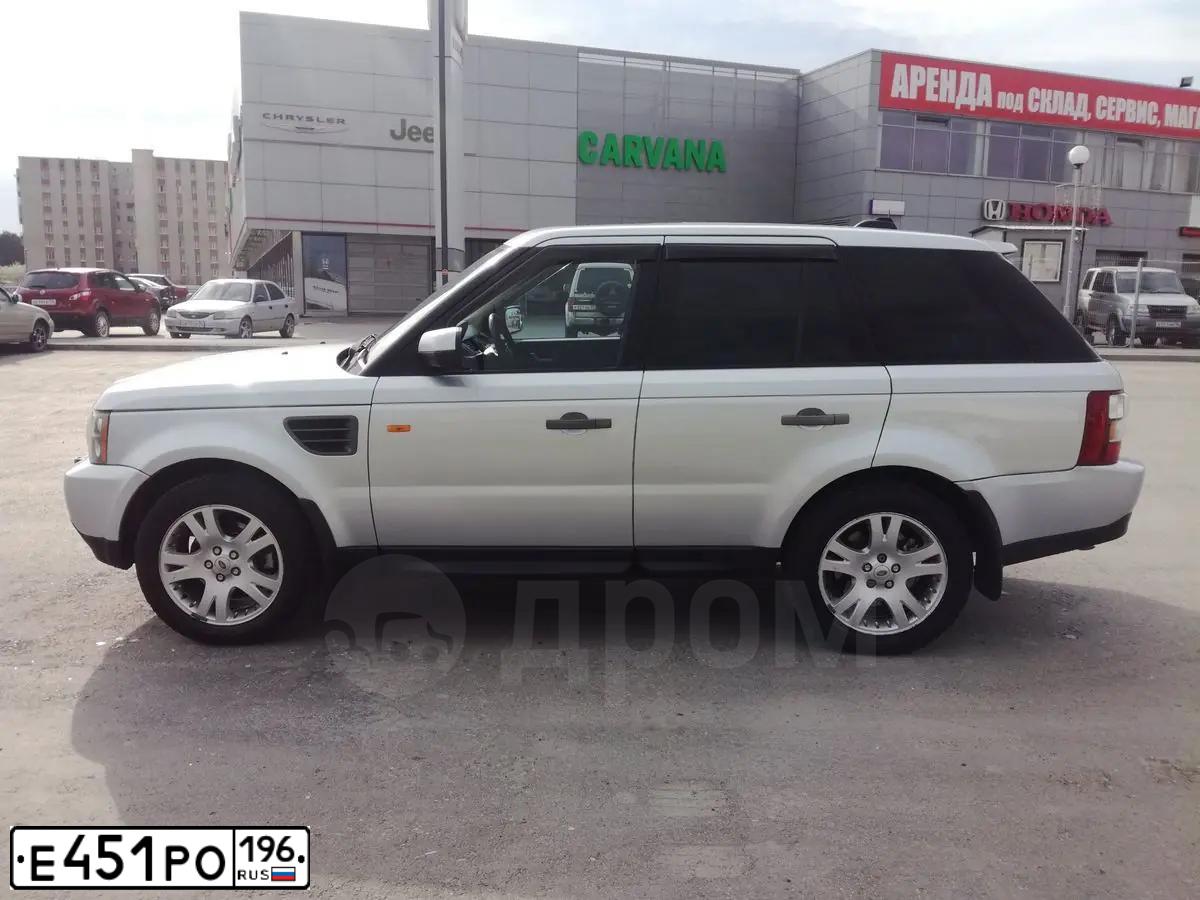 Фото автомобиля LANDROVER RANGE ROVER SPORT, 2006 — госномер С702РУ72. Цвет: СВЕТЛО-СЕРЫЙ