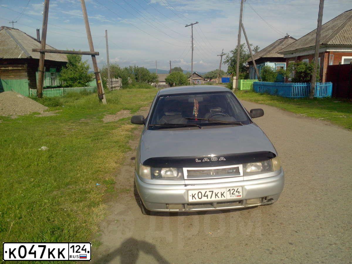 Фото автомобиля LADA 2112, 2003 — госномер К047КК124. Цвет: СЕРЫЙ