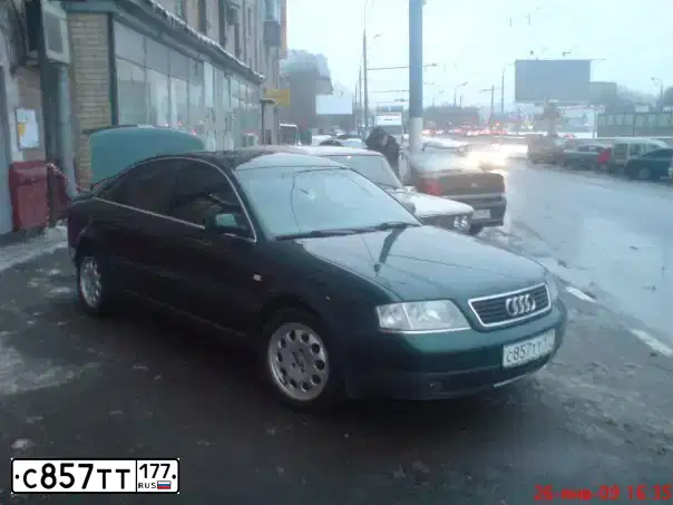 Фото автомобиля AUDI A6, 2000 — госномер А837СВ156. Цвет: ЗЕЛЕНЫЙ