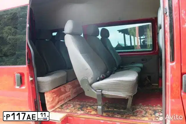 Фото автомобиля FORD TRANSIT, 2006 — госномер Р216ВК152. Цвет: КРАСНЫЙ