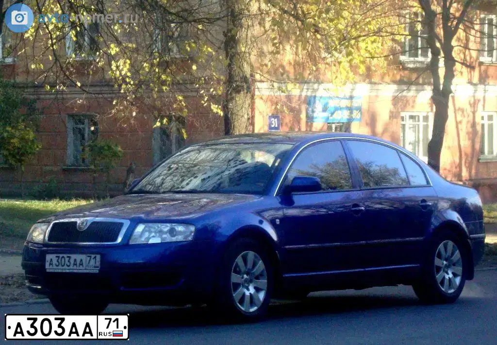 Фото автомобиля NISSAN X-TRAIL, 2011 — госномер А303АА71. Цвет: СЕРО-СИРЕНЕВЫЙ
