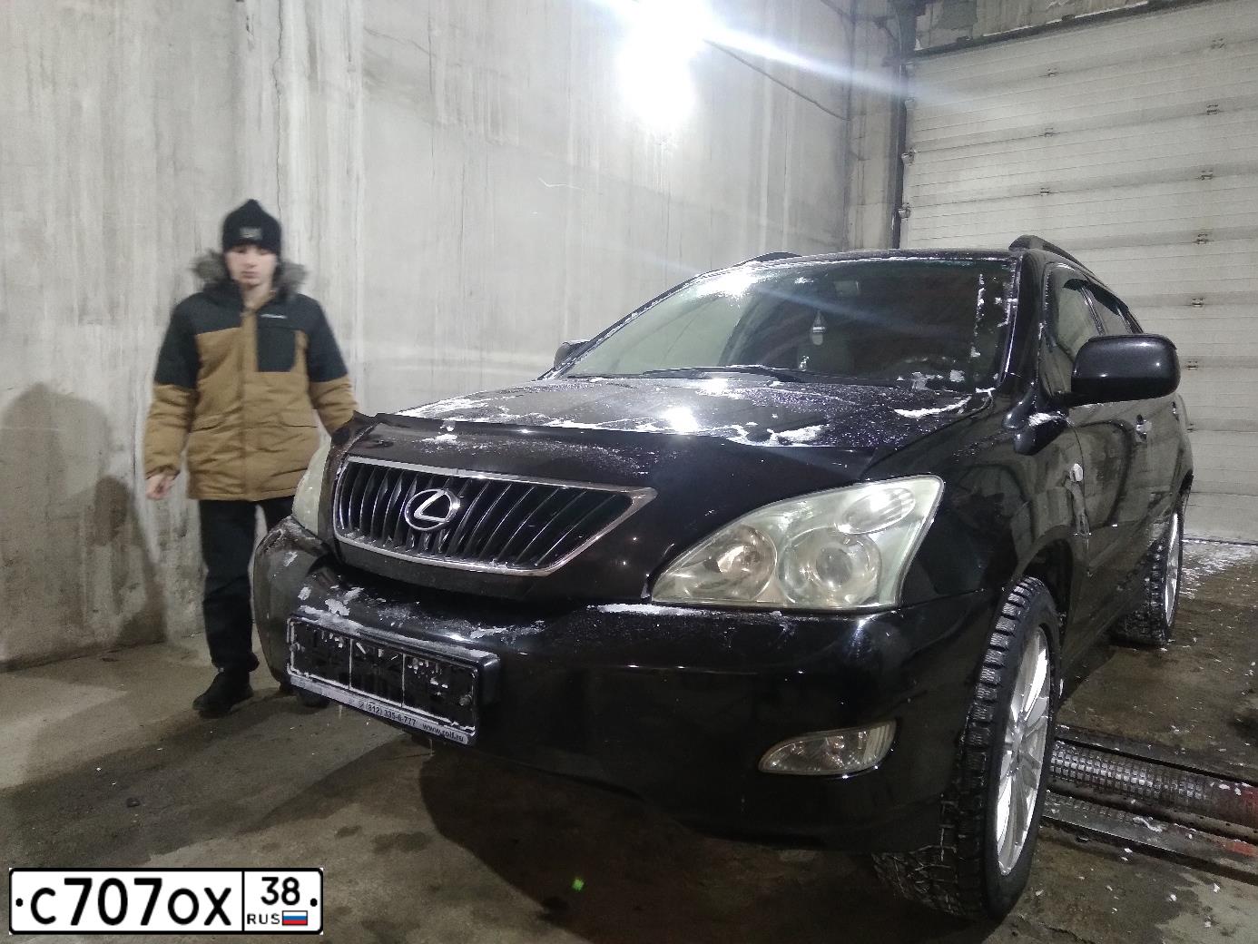 Фото автомобиля LEXUS RX, 2007 — госномер Е669ВО116. Цвет: ЧЕРНЫЙ