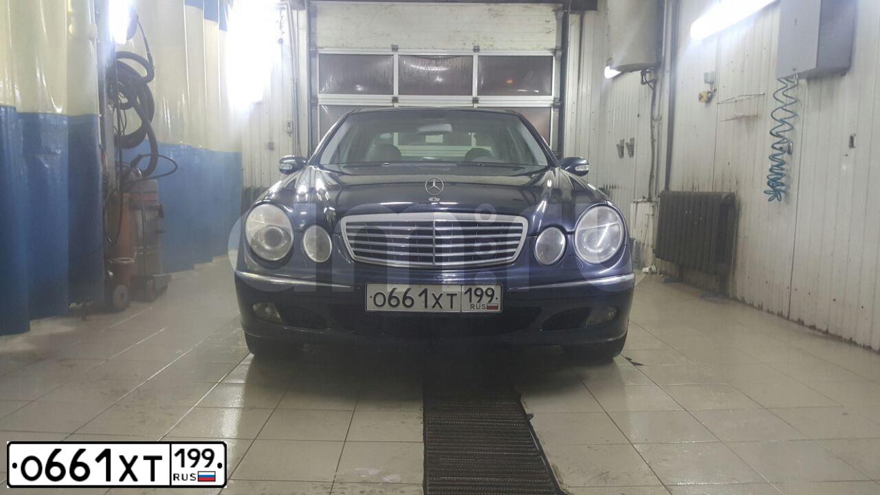 Фото автомобиля MERCEDES E-KLASSE, 2002 — госномер К547РХ95. Цвет: СИНИЙ(ТЕМНО СИНИЙ)