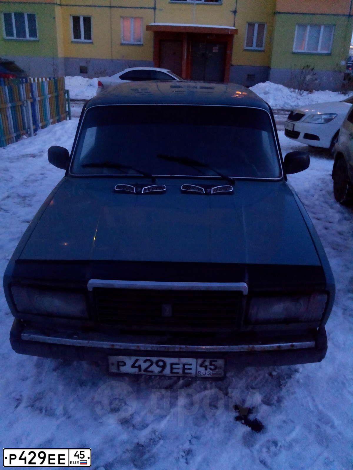 Фото автомобиля LADA 2107, 2003 — госномер Т258ОМ74. Цвет: СЕРО-СИНИЙ