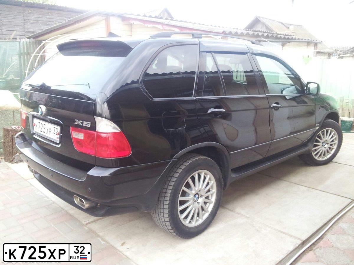 Фото автомобиля BMW X5, 2000 — госномер Е397ЕА550. Цвет: ЧЕРНЫЙ