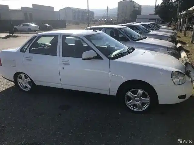 Фото автомобиля LADA 2170 PRIORA, 2013 — госномер К546НТ95. Цвет: Темно-зеленый