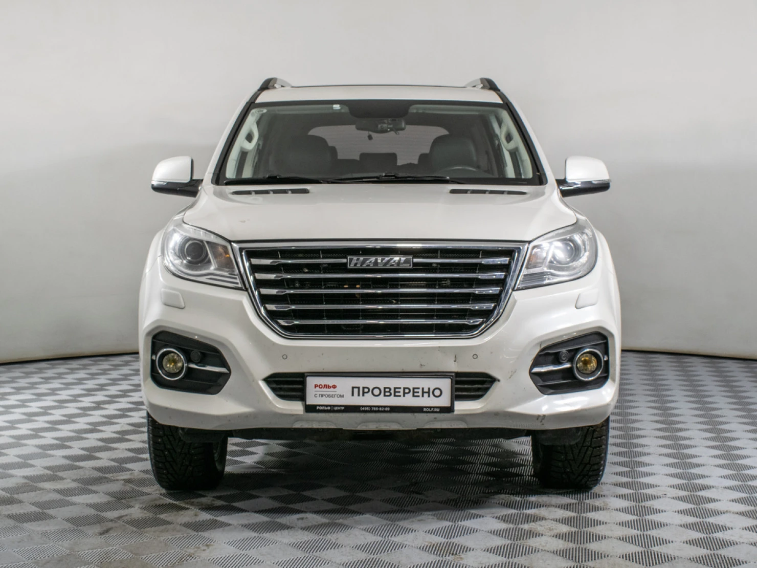 Фото автомобиля HAVAL H9, 2019 — госномер Т894СК799. Цвет: Белый