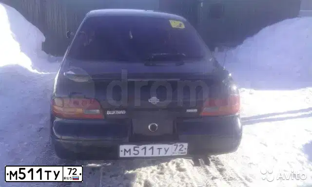 Фото автомобиля НИССАН БЛЮБЕРД, 1993 — госномер Т413УХ72