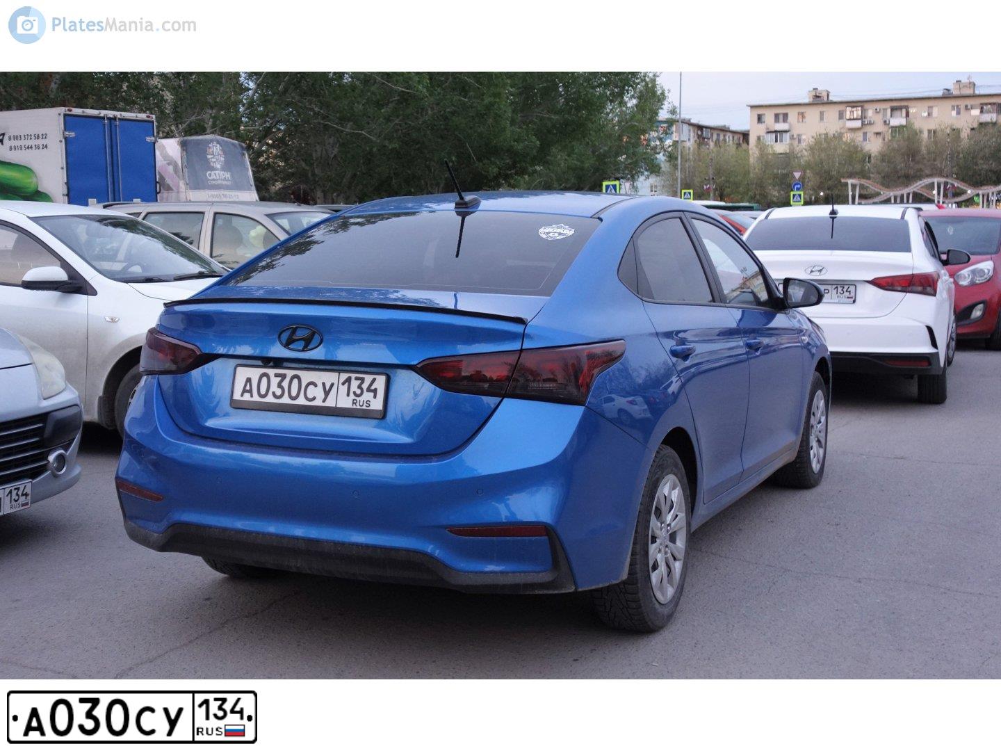 Фото автомобиля HYUNDAI SOLARIS, 2019 — госномер А928СМ797