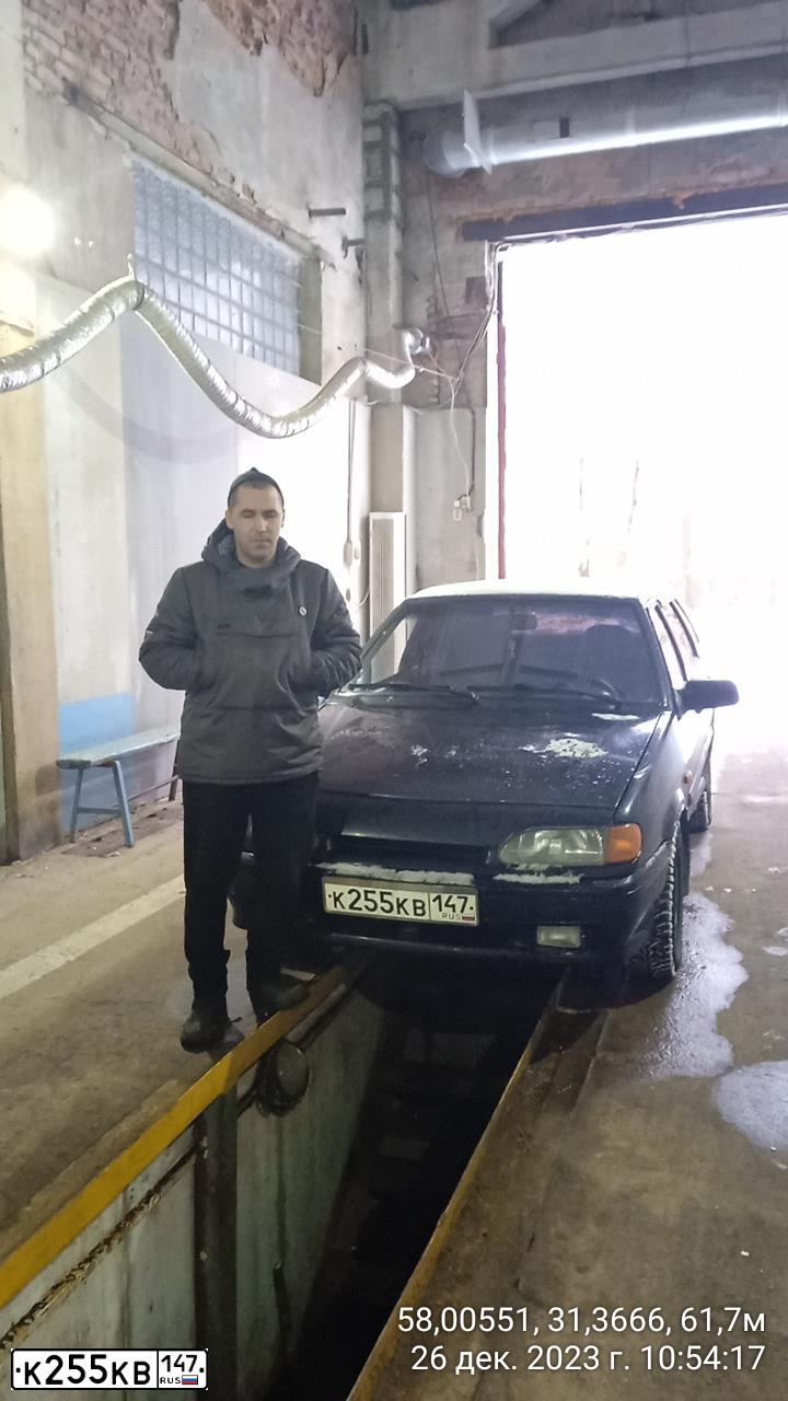 Фото автомобиля LADA 2114 SAMARA, 2009 — госномер Н553РС29. Цвет: Темно-зеленый