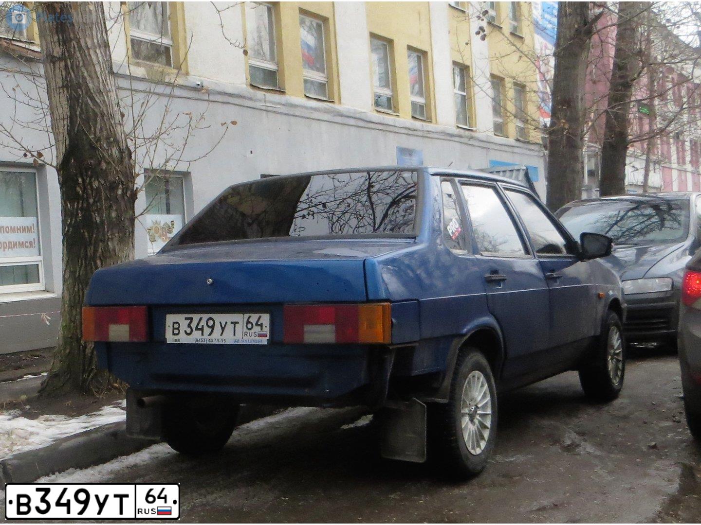 Фото автомобиля CHEVROLET NIVA, 2005 — госномер М520АВ64. Цвет: ТЕМНО-СИНИЙ МЕТАЛЛИК