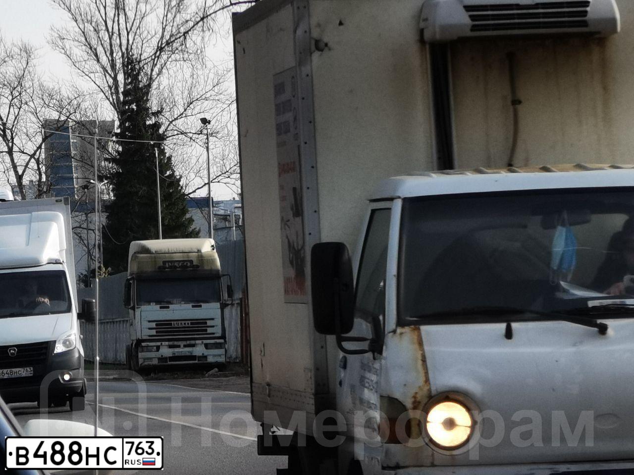 Фото автомобиля HYUNDAI SOLARIS, 2014 — госномер В488НС763. Цвет: Белый