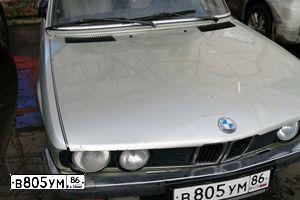Фото автомобиля BMW SERIE 5, 1982 — госномер В805УМ86. Цвет: ЗЕЛЕНЫЙ МЕТАЛЛИК