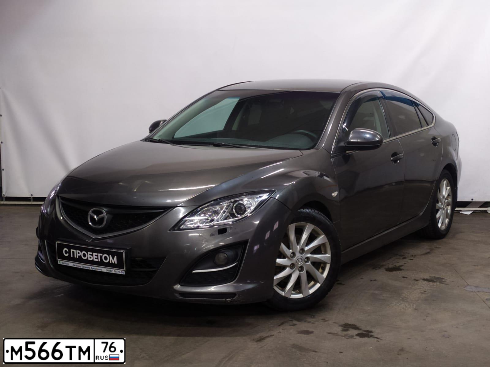 Фото автомобиля MAZDA A 6, 2011 — госномер Р680ОР797. Цвет: ТЕМНО-СЕРЫЙ