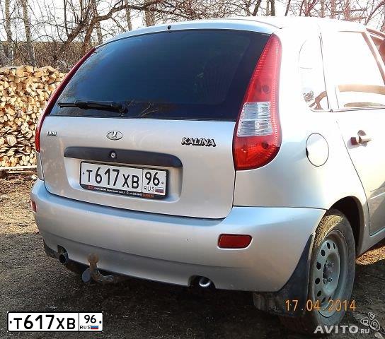 Фото автомобиля LADA 1119 KALINA, 2012 — госномер В412СС196. Цвет: СЕРЕБРИСТЫЙ