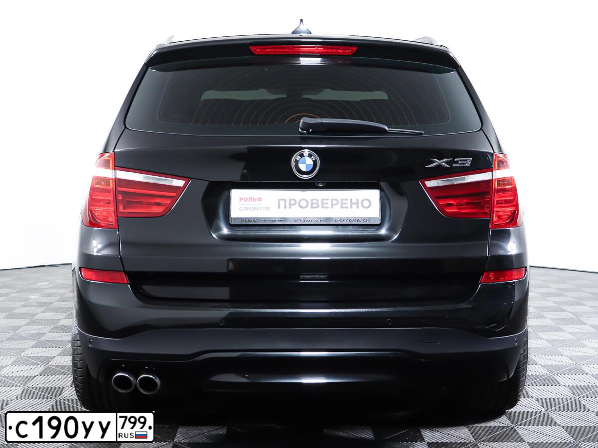 Фото автомобиля BMW X3, 2017 — госномер С811ЕХ977