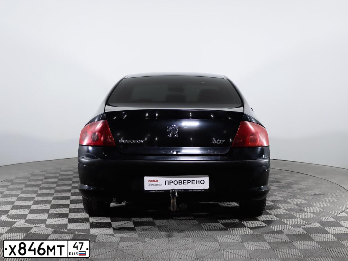 Фото автомобиля PEUGEOT 407, 2008 — госномер Р830СМ60. Цвет: ЧЕРНЫЙ
