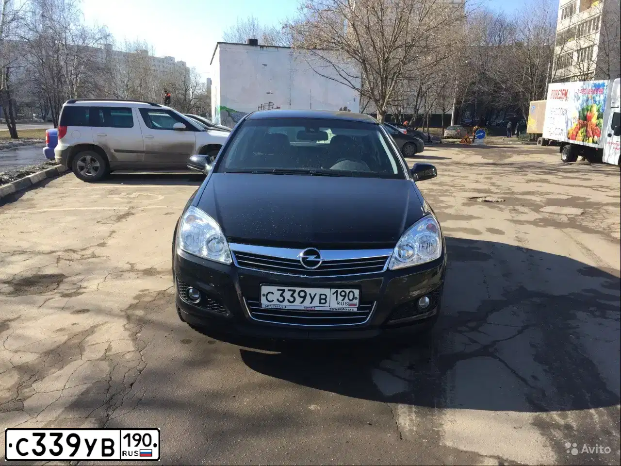 Фото автомобиля OPEL ASTRA, 2012 — госномер А144ТС37. Цвет: ЧЕРНЫЙ
