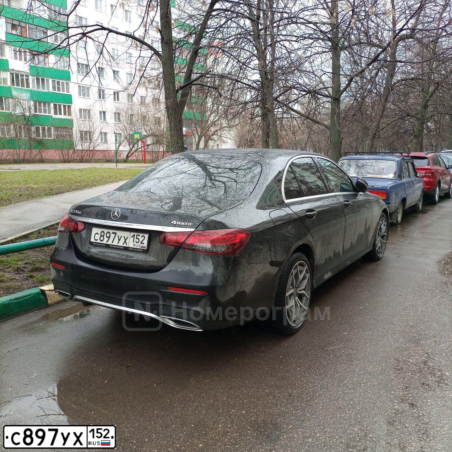 Фото автомобиля MERCEDES-BENZ E-CLASS, 2020 — госномер В666ВО116. Цвет: ЧЕРНЫЙ