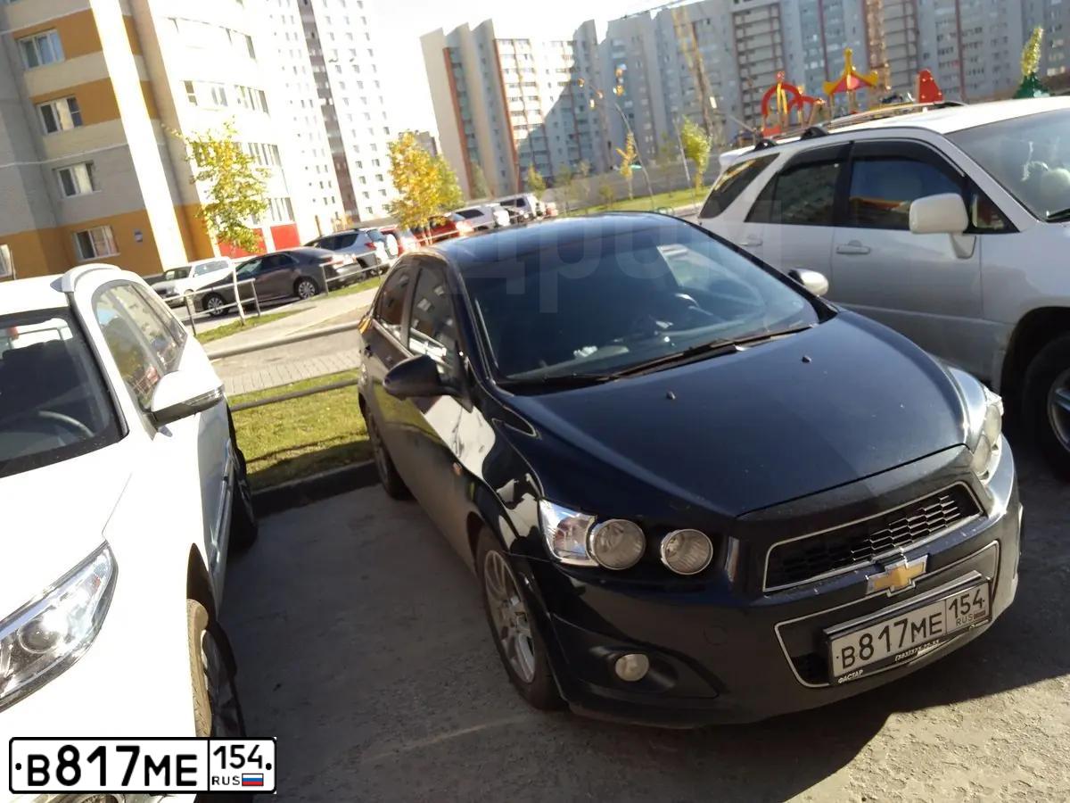 Фото автомобиля CHEVROLET AVEO, 2012 — госномер Р742УР154