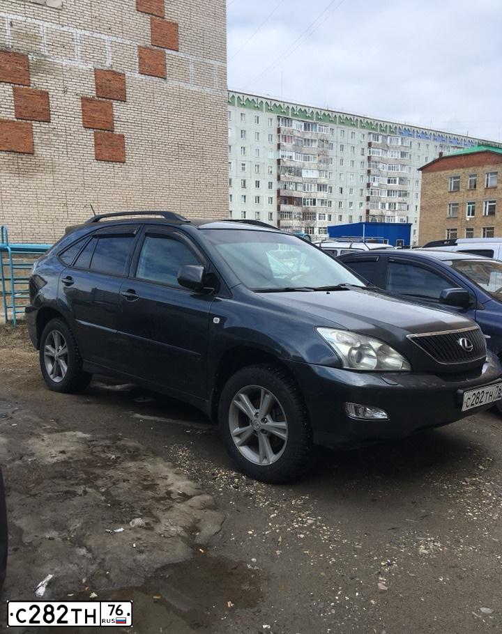 Фото автомобиля LEXUS RX, 2006 — госномер Р692КН11. Цвет: ТЕМНО-СЕРЫЙ