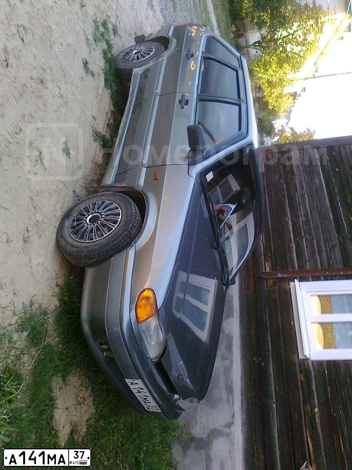 Фото автомобиля LADA 2114 SAMARA, 2004 — госномер А141МА37. Цвет: СЕРО-ЗЕЛЕНЫЙ