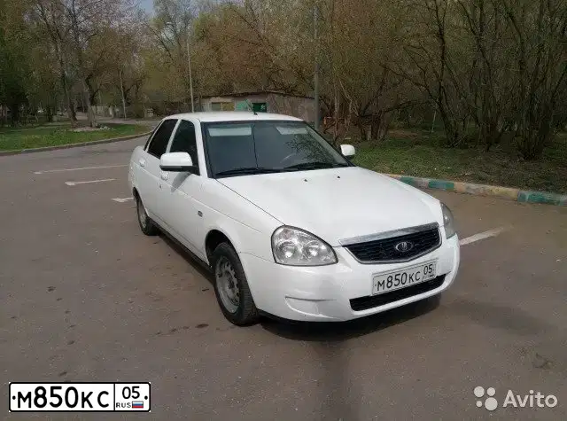 Фото автомобиля LADA 2170 PRIORA, 2011 — госномер В354ТН69. Цвет: Белый