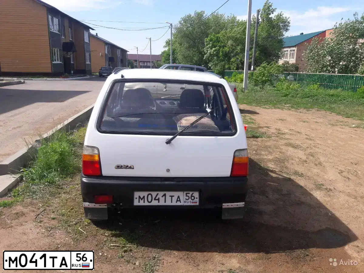 Фото автомобиля SEAZ OKA, 2004 — госномер М041ТА56. Цвет: БЕЛЫЙ