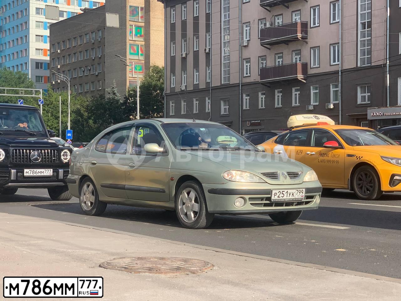 Фото автомобиля NISSAN ALMERA /AVTOVAZ/, 2014 — госномер У094КМ799. Цвет: СИНИЙ